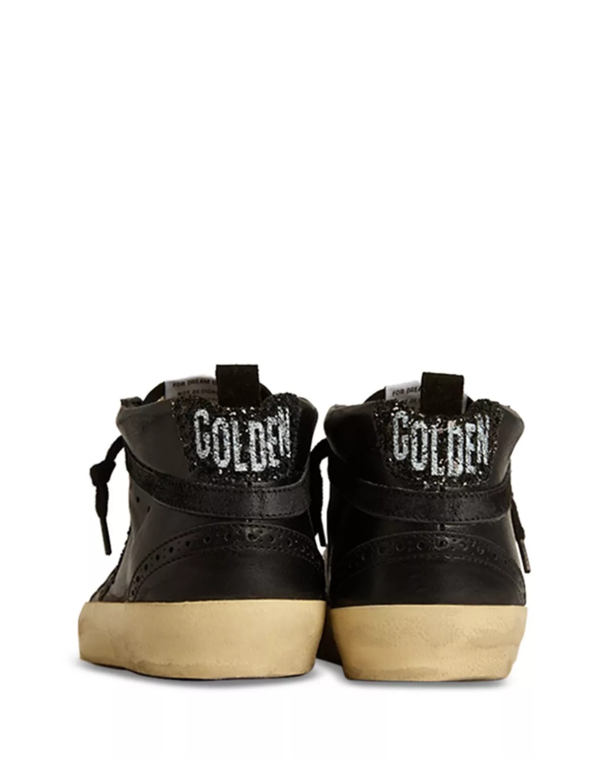Women's Glitter Star Mid Top Sneakers - 3