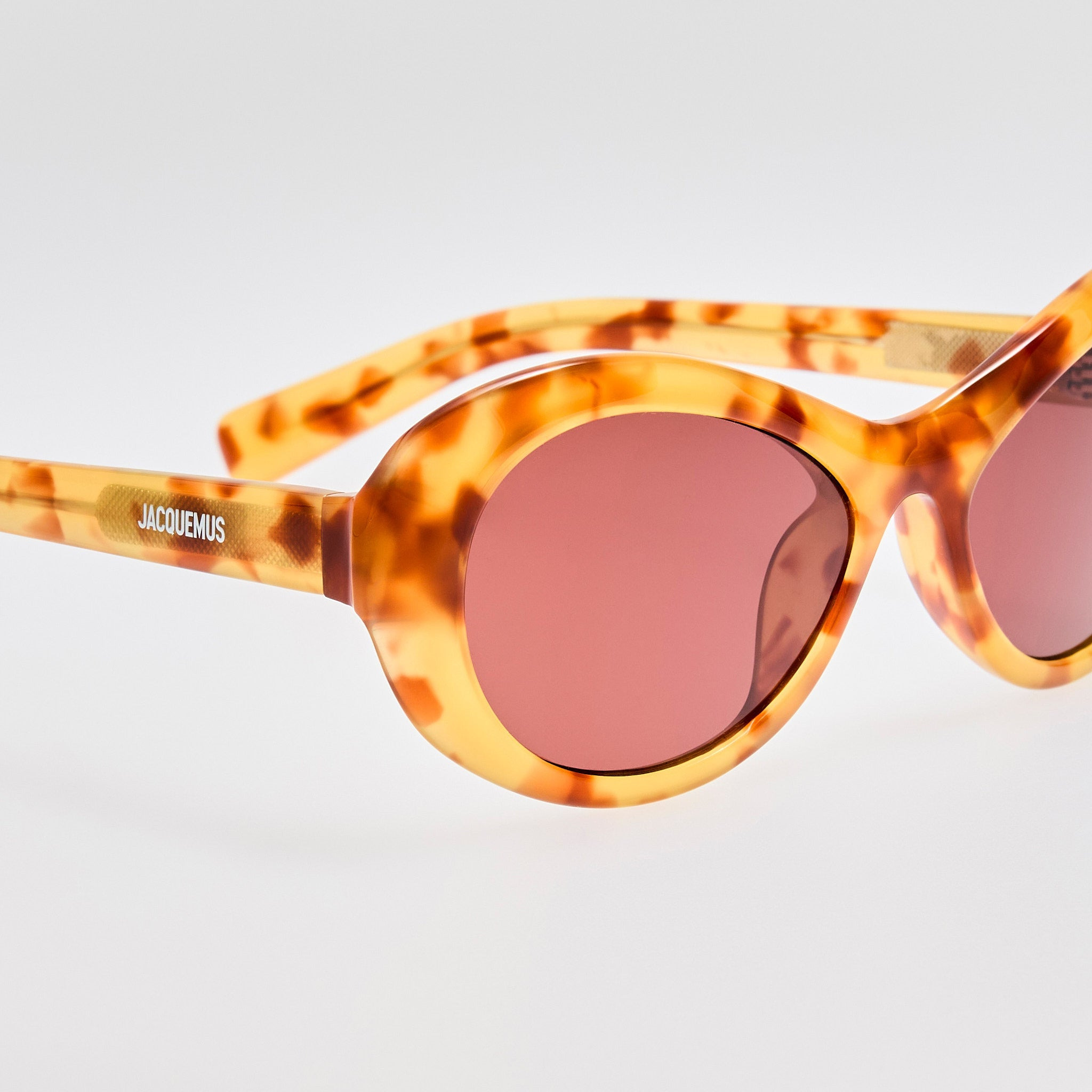 Rond Sunglasses in Beige Tortoiseshell - 3