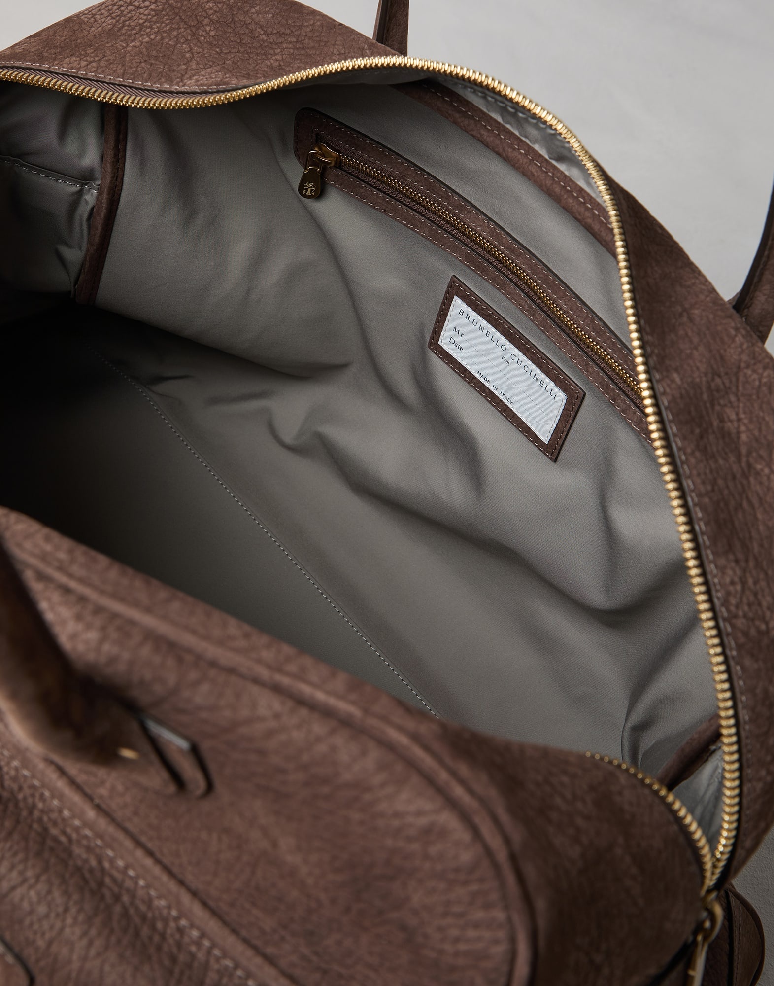 Nubuck weekender bag - 5