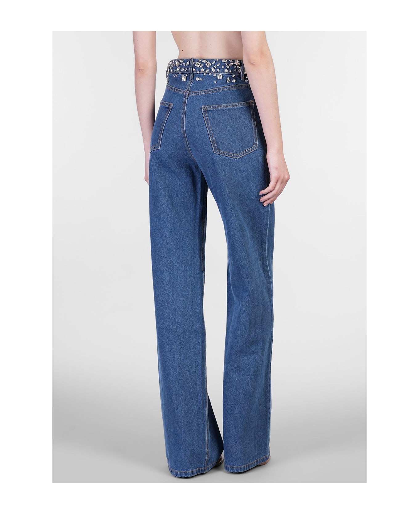 Jenna Jeans In Blue Cotton - 3