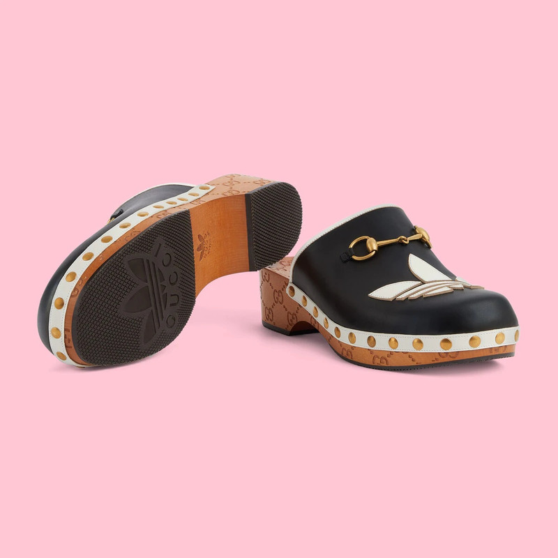 adidas x Gucci men's leather clog 6