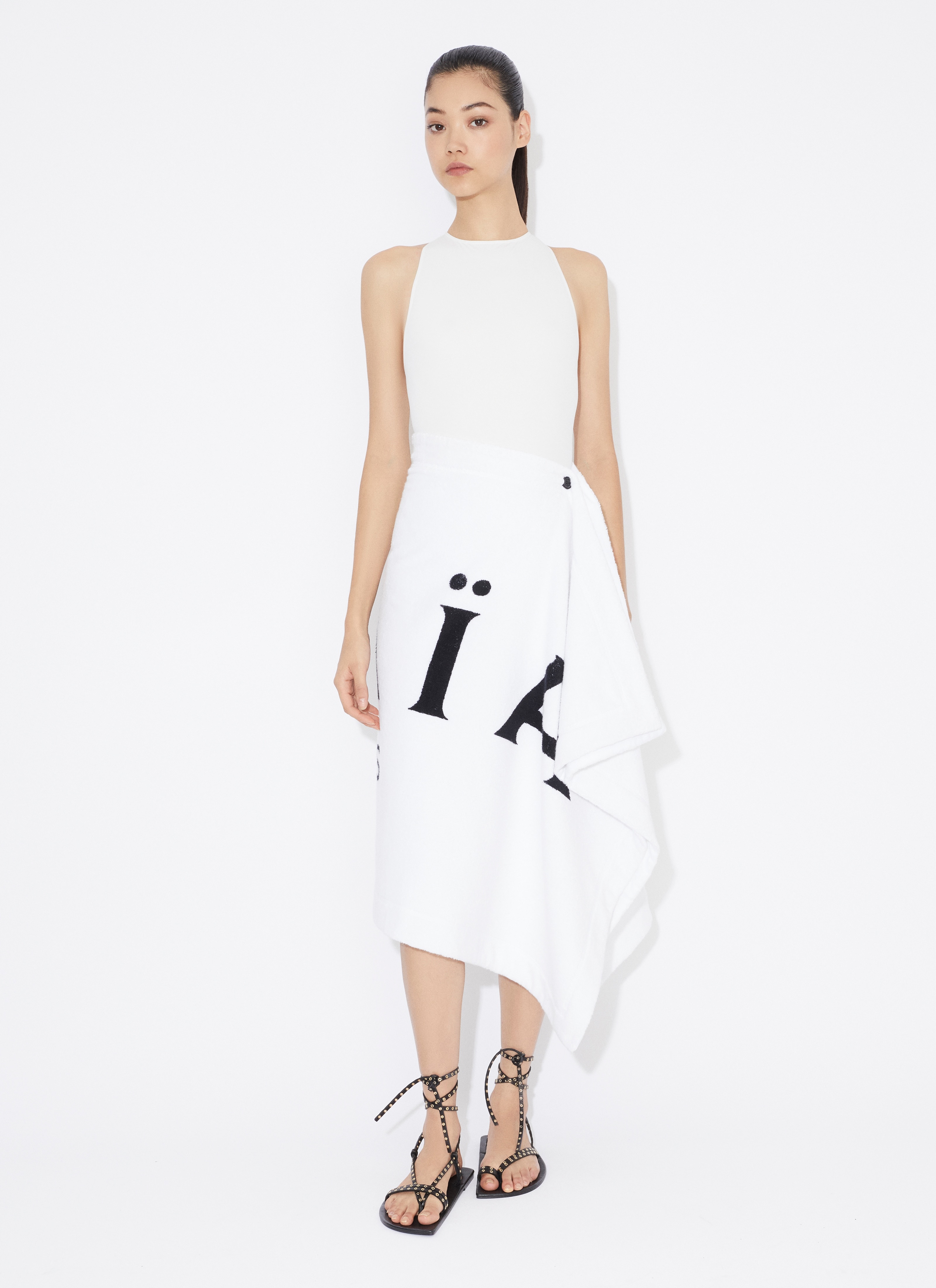HALTERNECK ALAIA SWIMSUIT IN JERSEY - 2