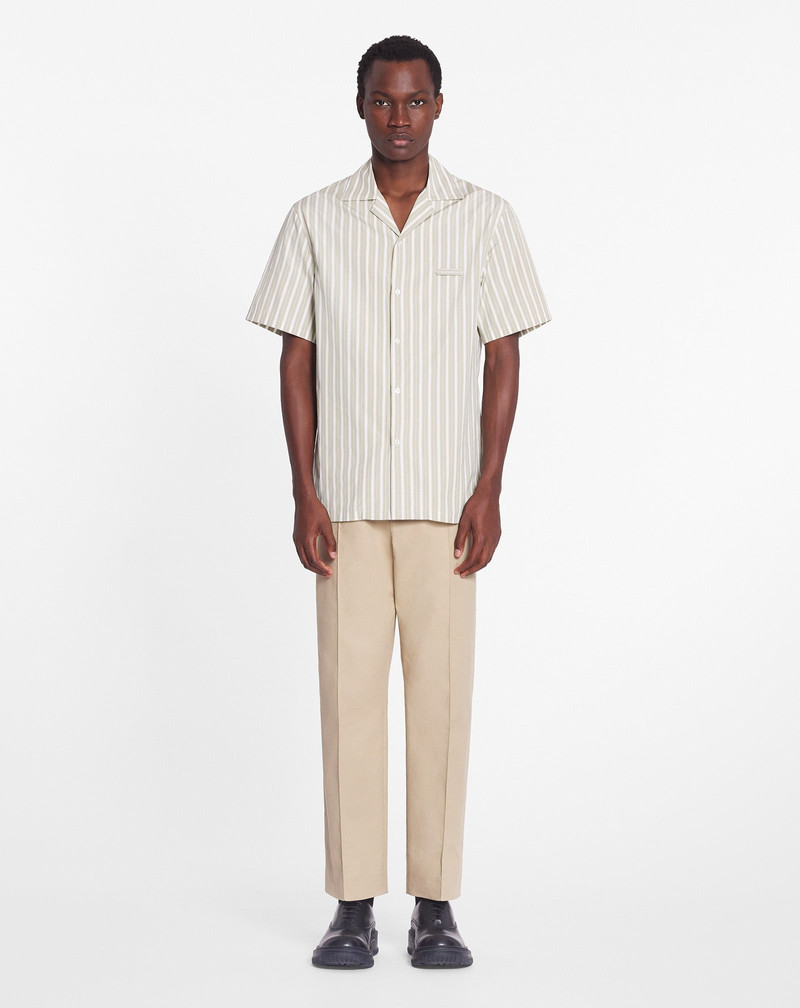 Lanvin STRIPED BOWLING SHIRT outlook