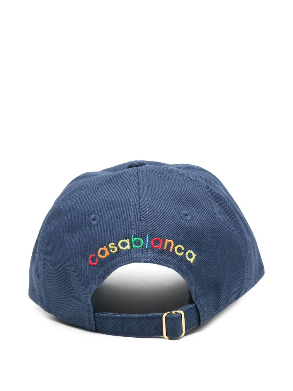 embroidered-logo baseball cap - 2