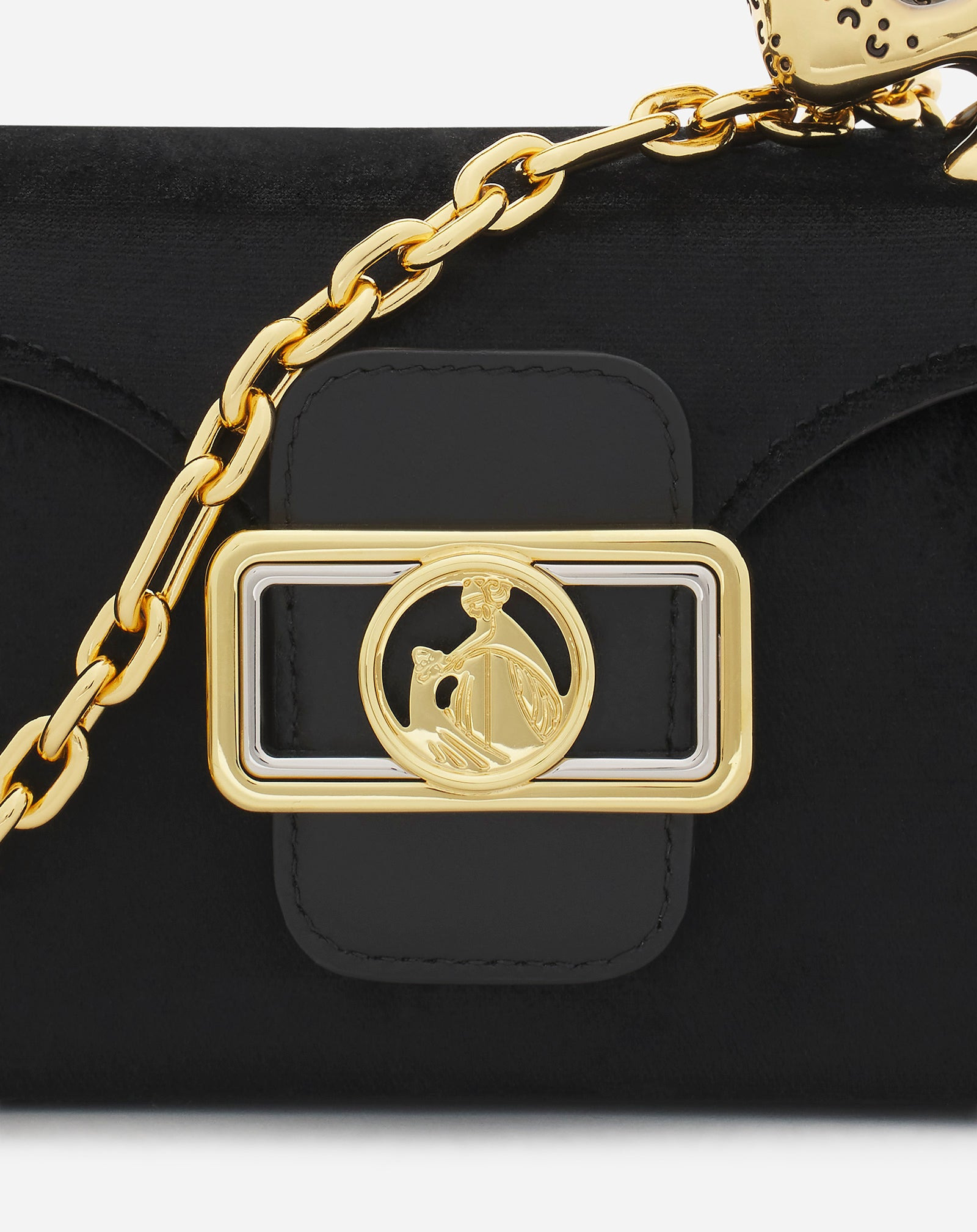NANO PENCIL CAT BAG IN VELVET - 6