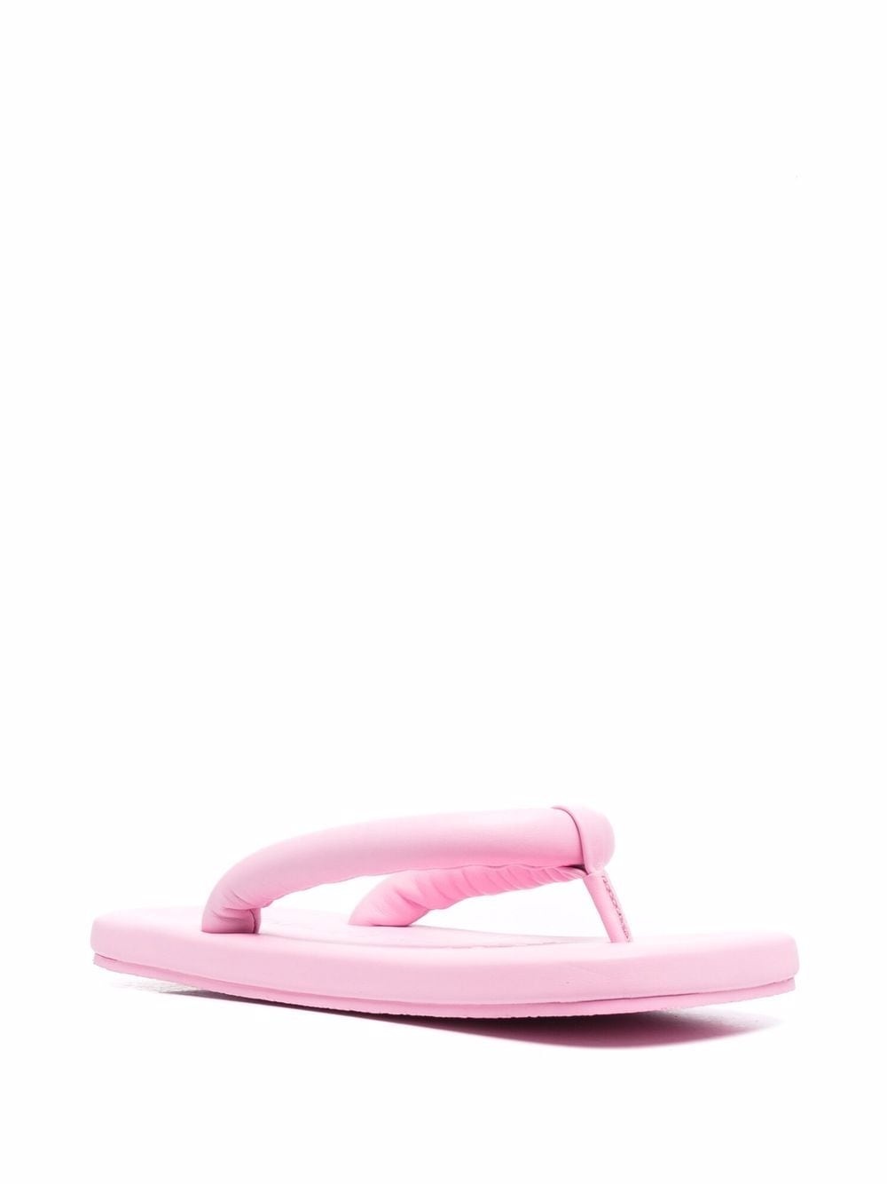 puffy strap flip flops - 2