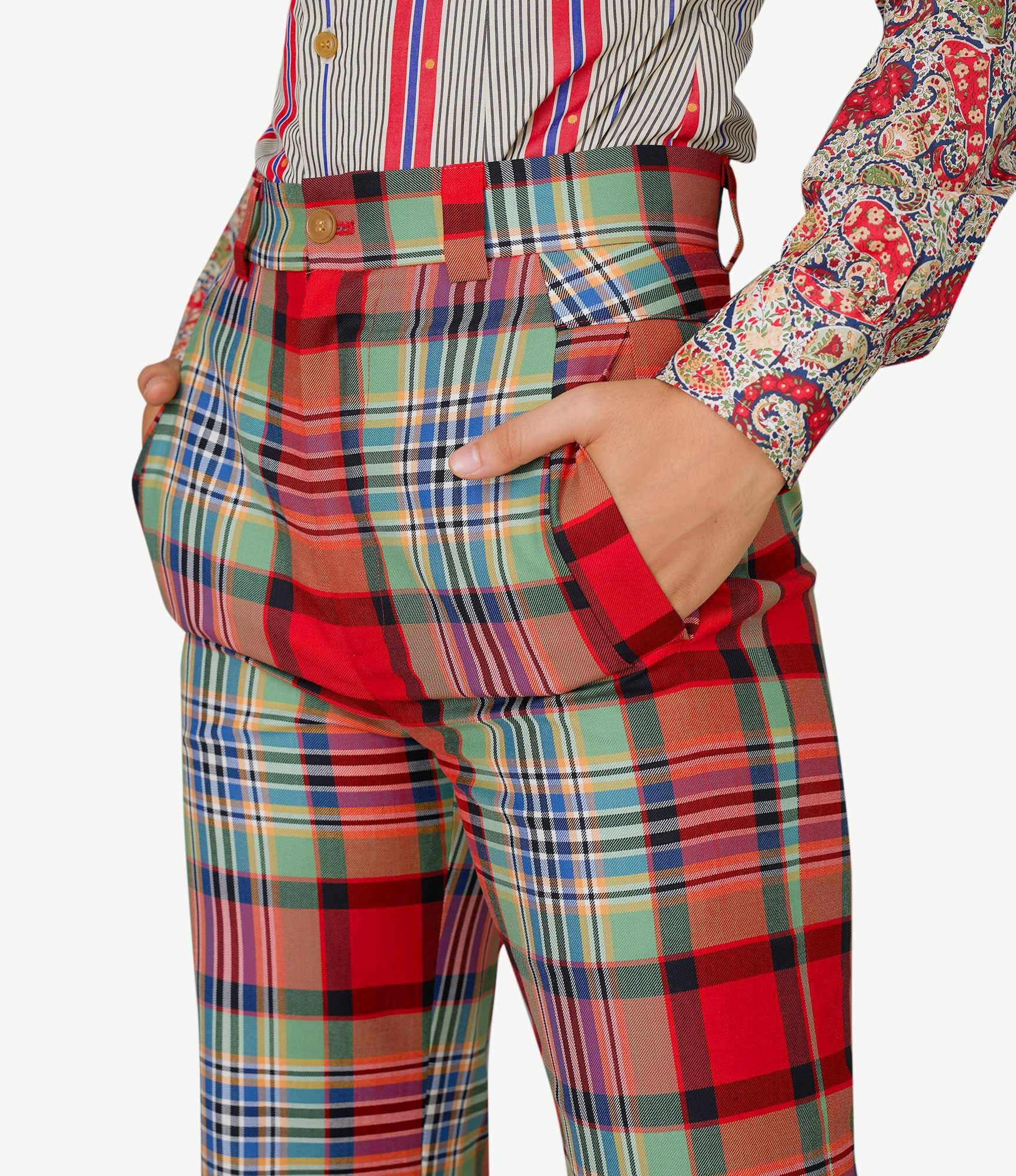 NEW RAY TROUSERS TARTAN - 4