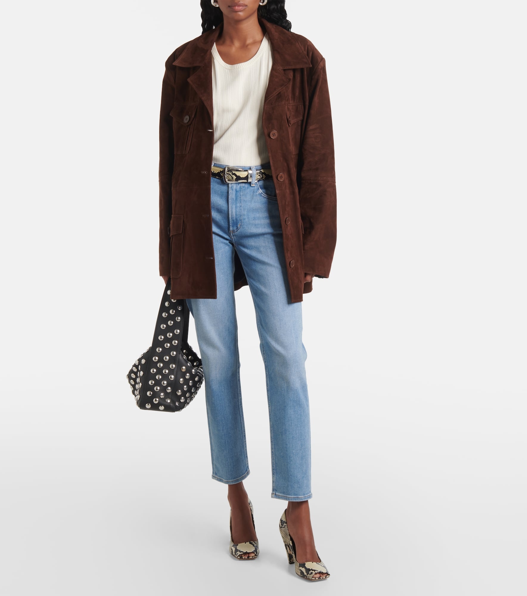 Isola mid-rise slim jeans - 2