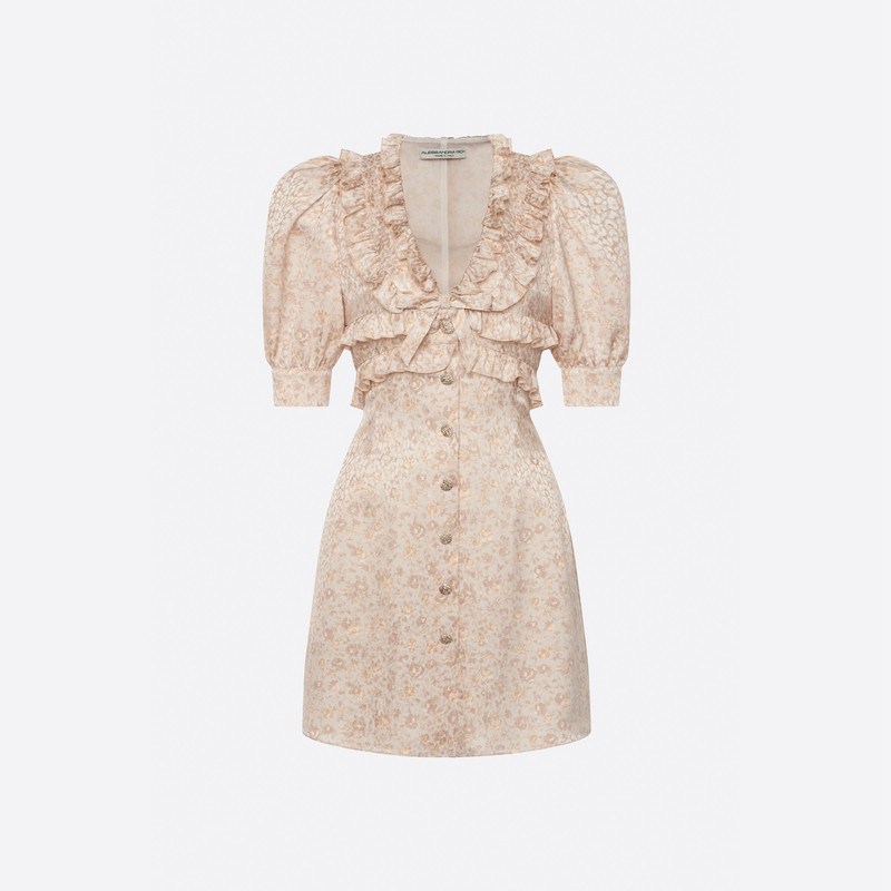 JACQUARD MINI DRESS 1