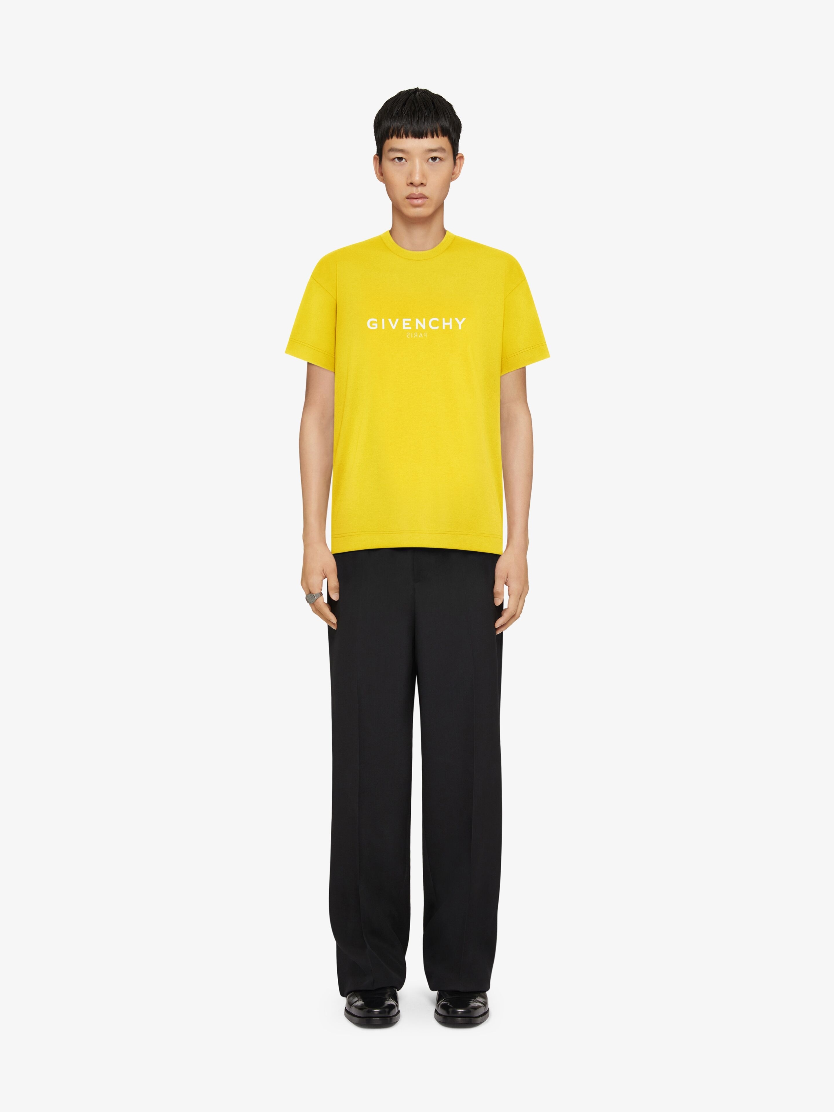 GIVENCHY REVERSE SLIM T-SHIRT IN COTTON - 2