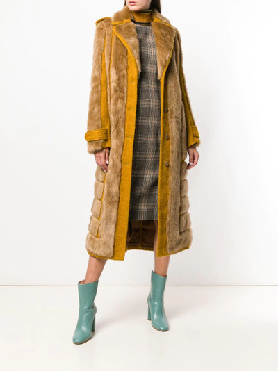 Acne Studios faux fur coat outlook