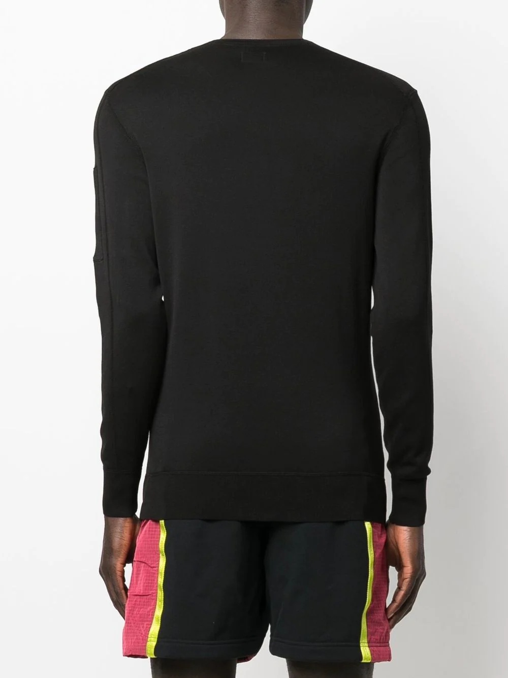 long-sleeve fitted top - 4