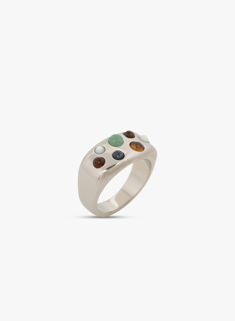 Dries Van Noten MULTICOLOR STONE RING outlook