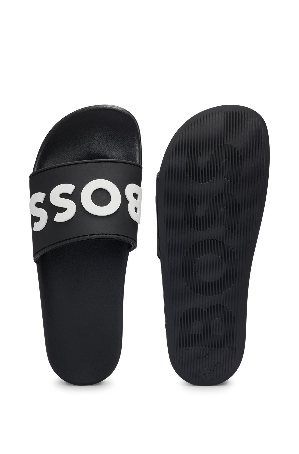ITALIAN-MADE SLIDES WITH RAISED LOGO - 4