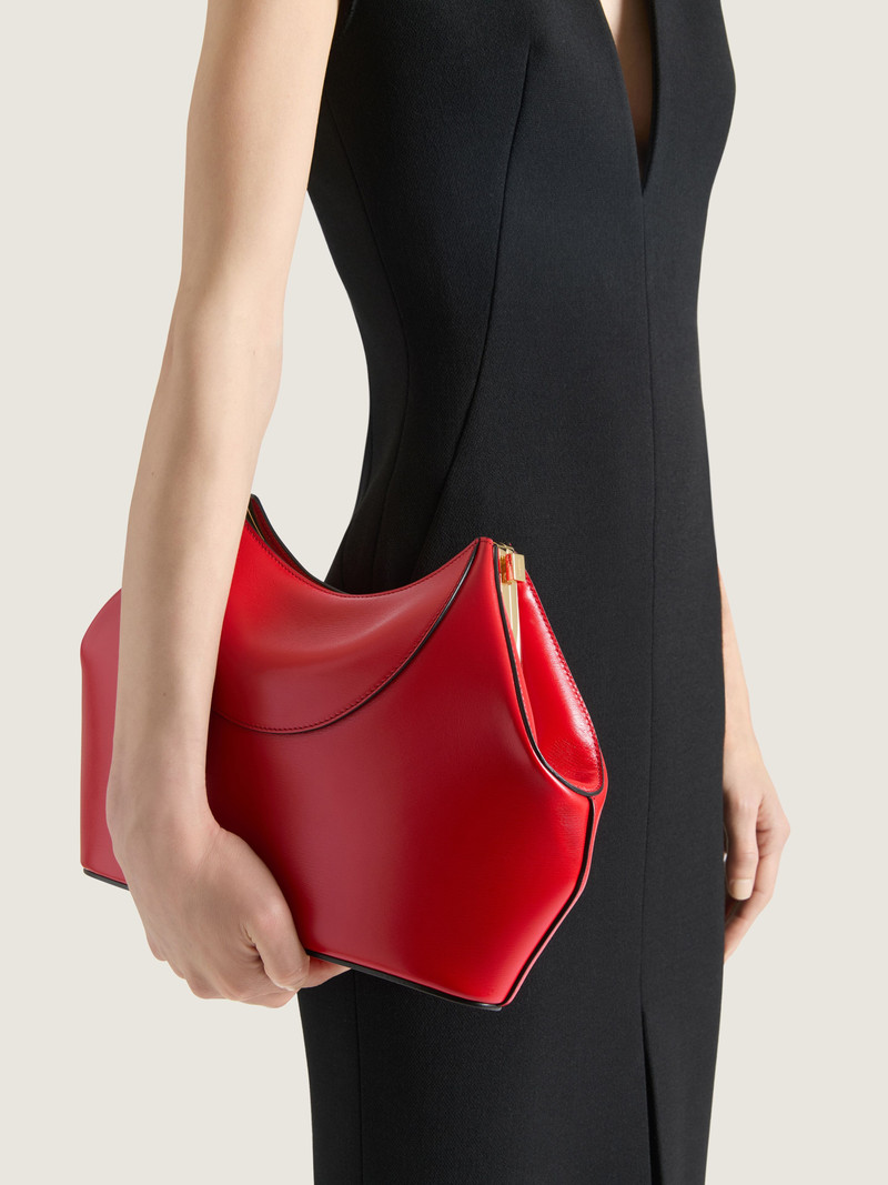 Givenchy FACET CLUTCH IN LEATHER outlook