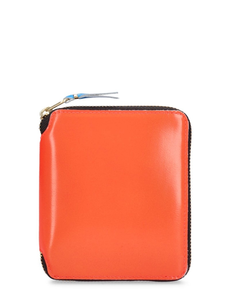 Super Fluo leather wallet - 1