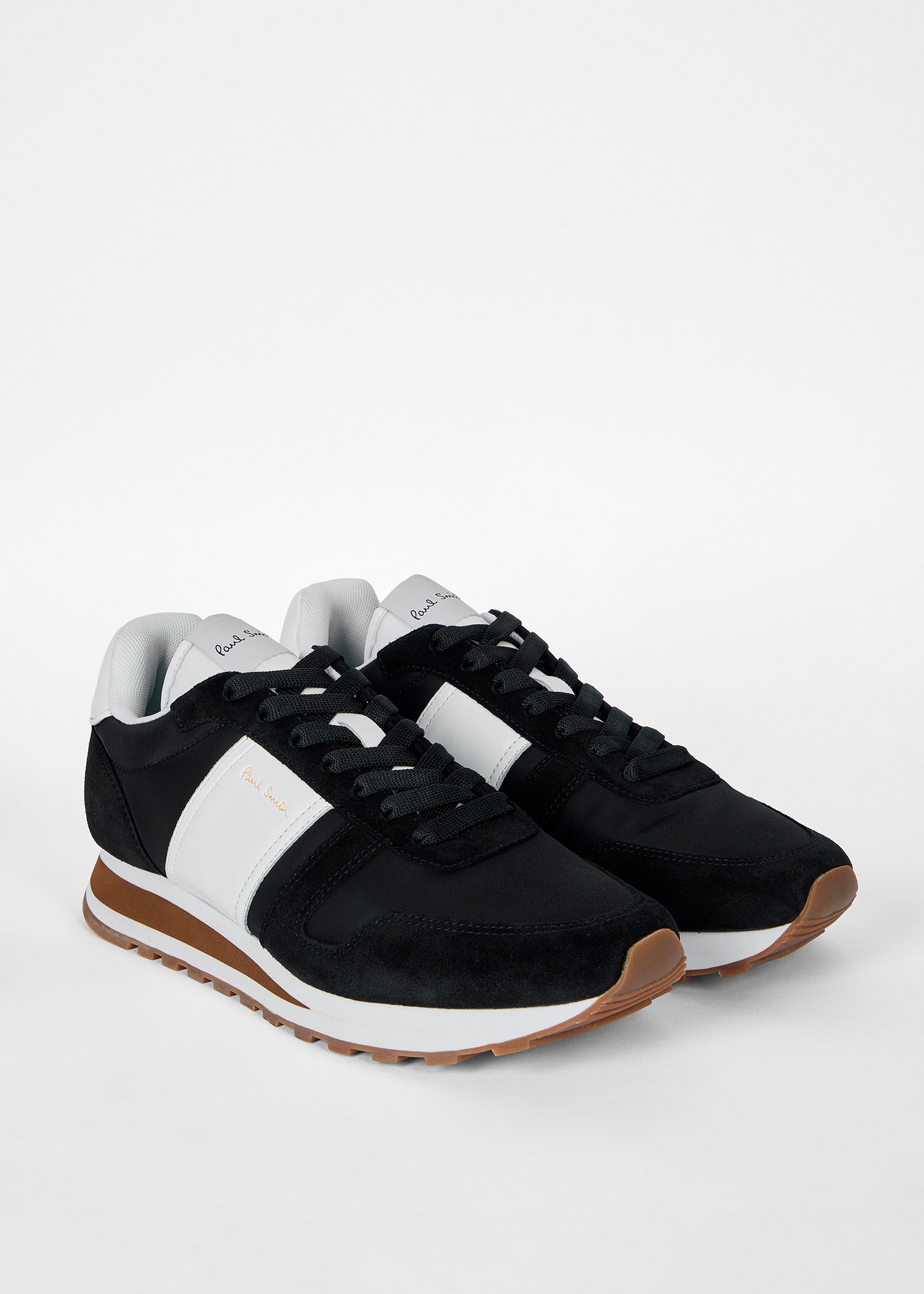 Black And White 'Eighties' Trainers - 2