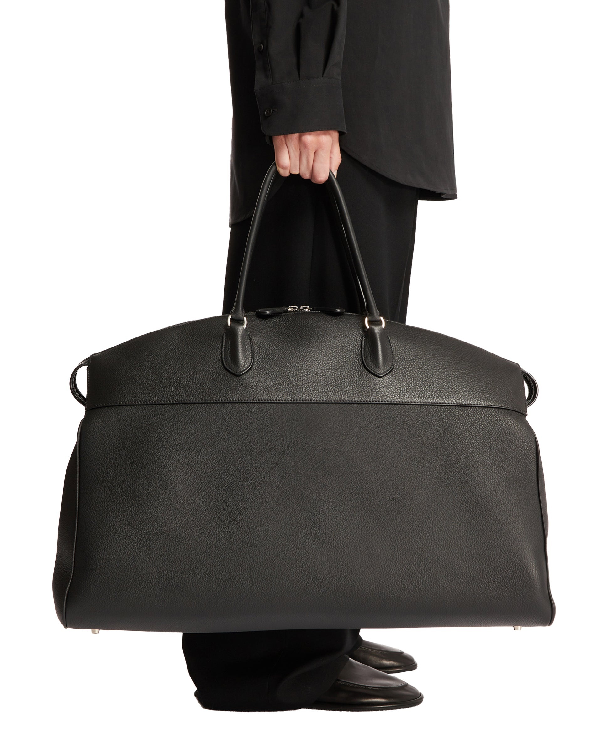 Black Large George Duffle Bag - 4