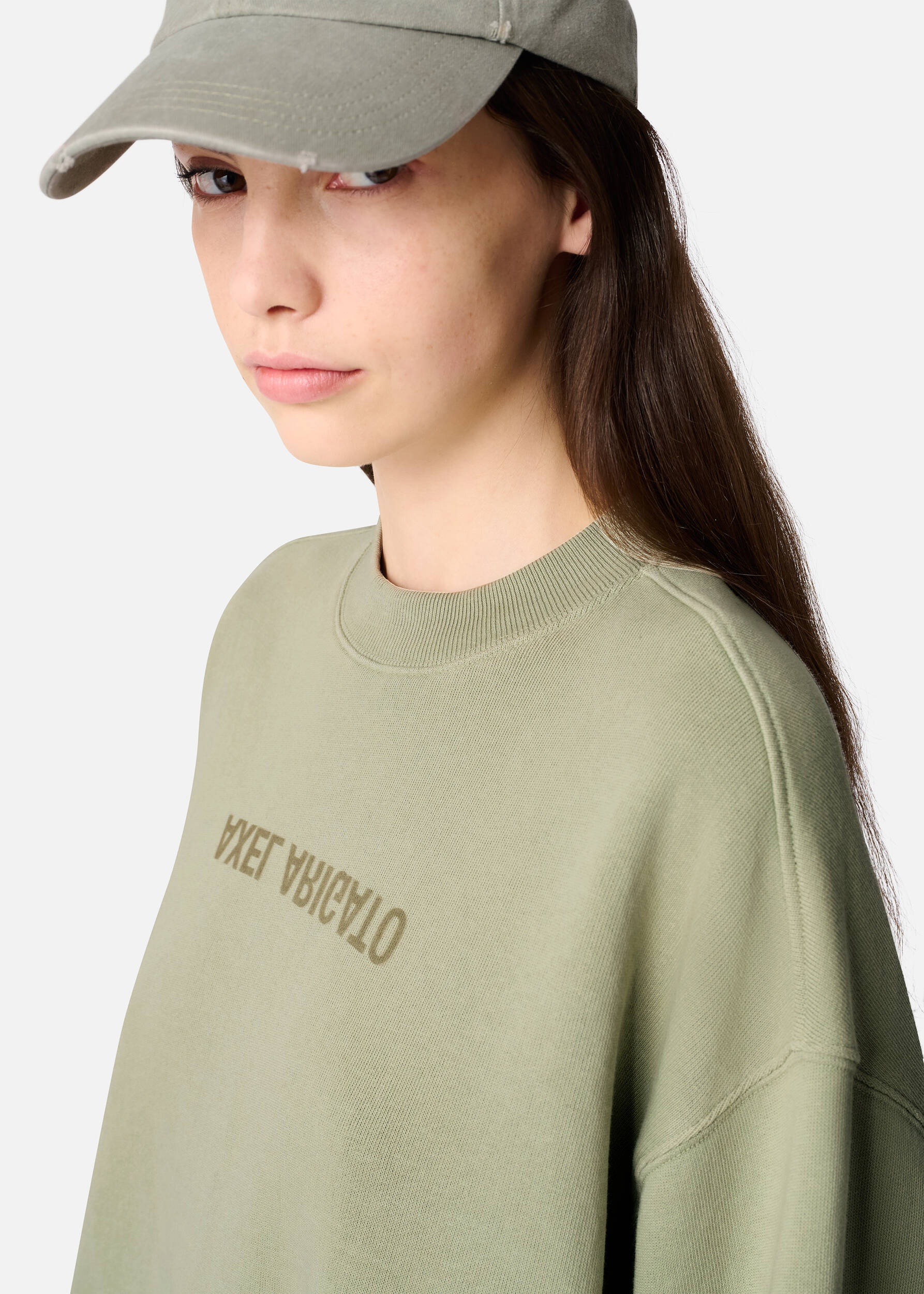 Distort Washed Sweatshirt - 5