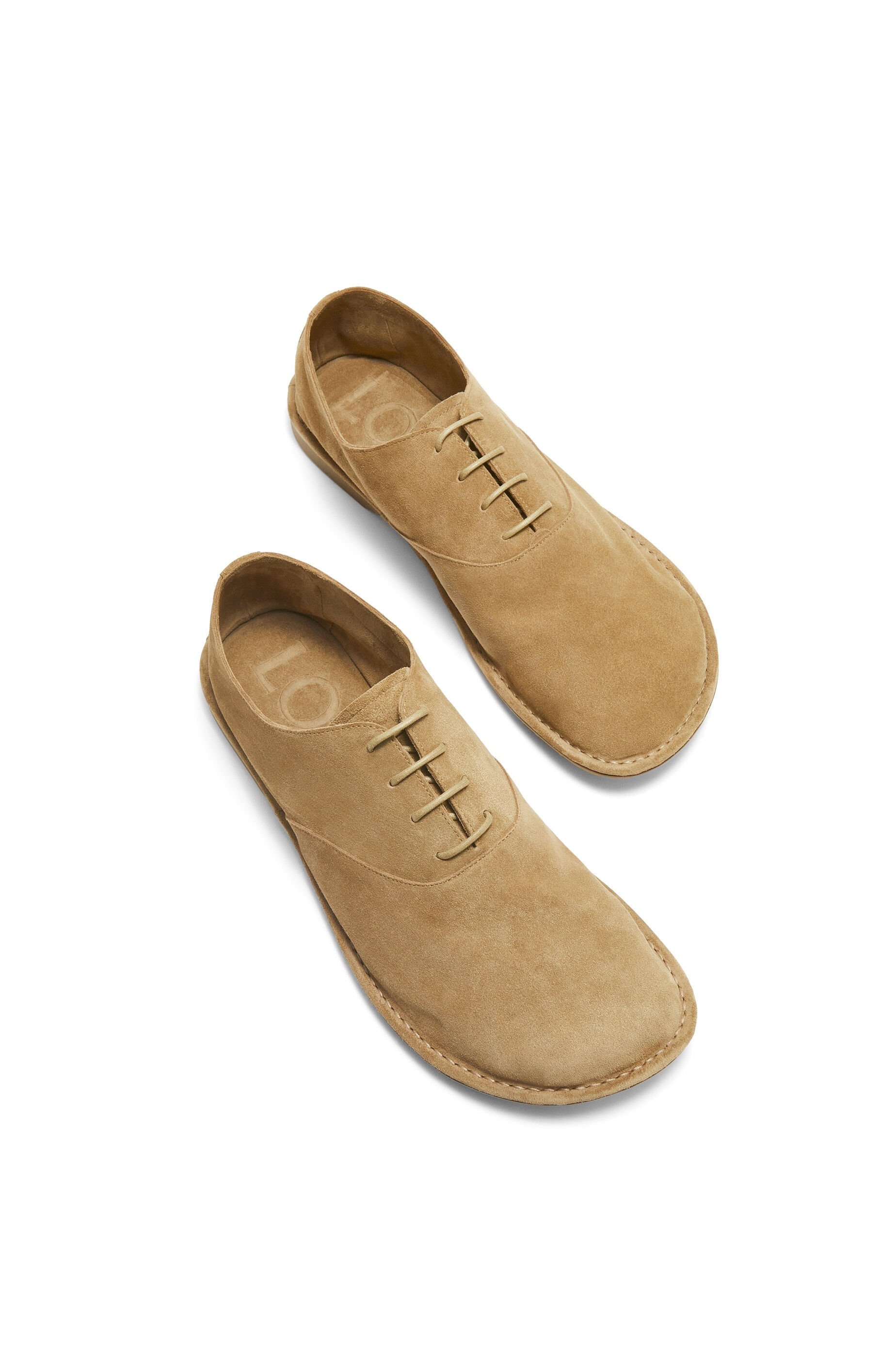 Folio derby in suede calfskin - 4