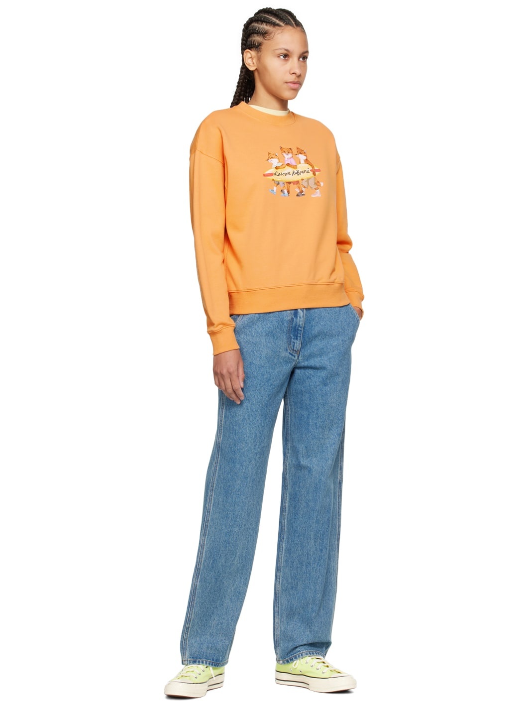 Indigo Straight Jeans - 4