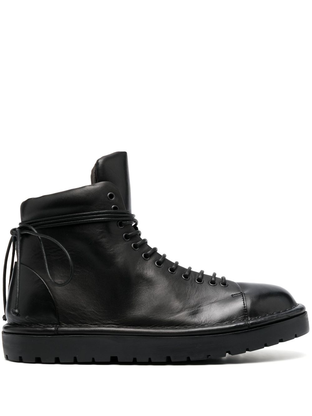 Bullet 30mm leather lace-up boots - 1