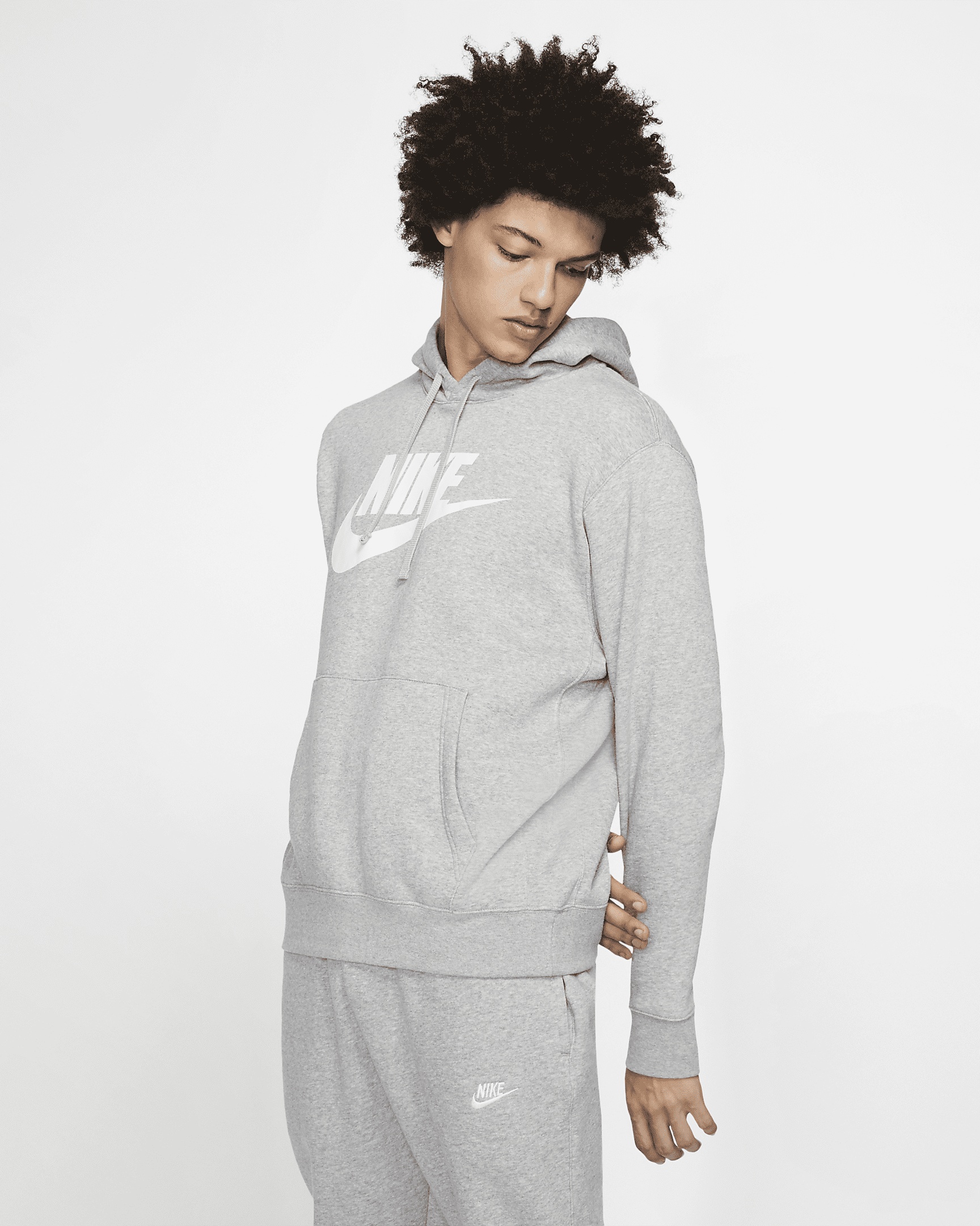 Nike Sportswear Club Fleece Men's Graphic Pullover Hoodie - 1