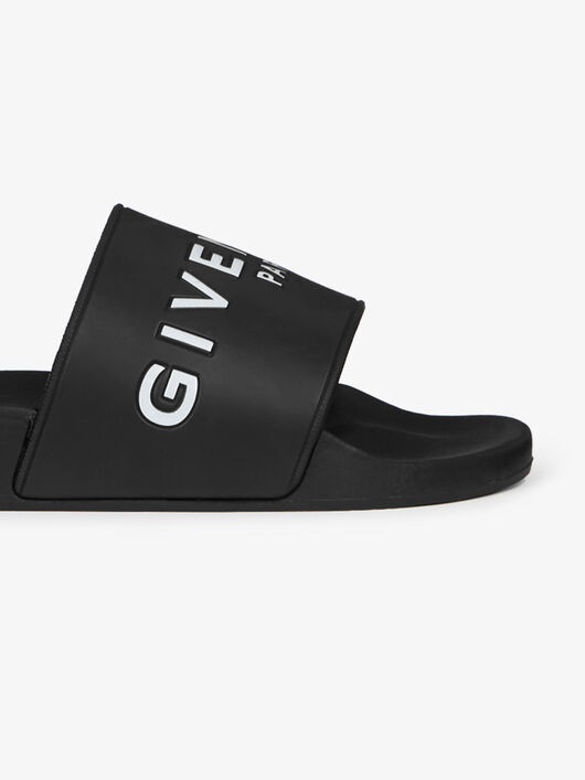 GIVENCHY PARIS FLAT SANDALS - 7