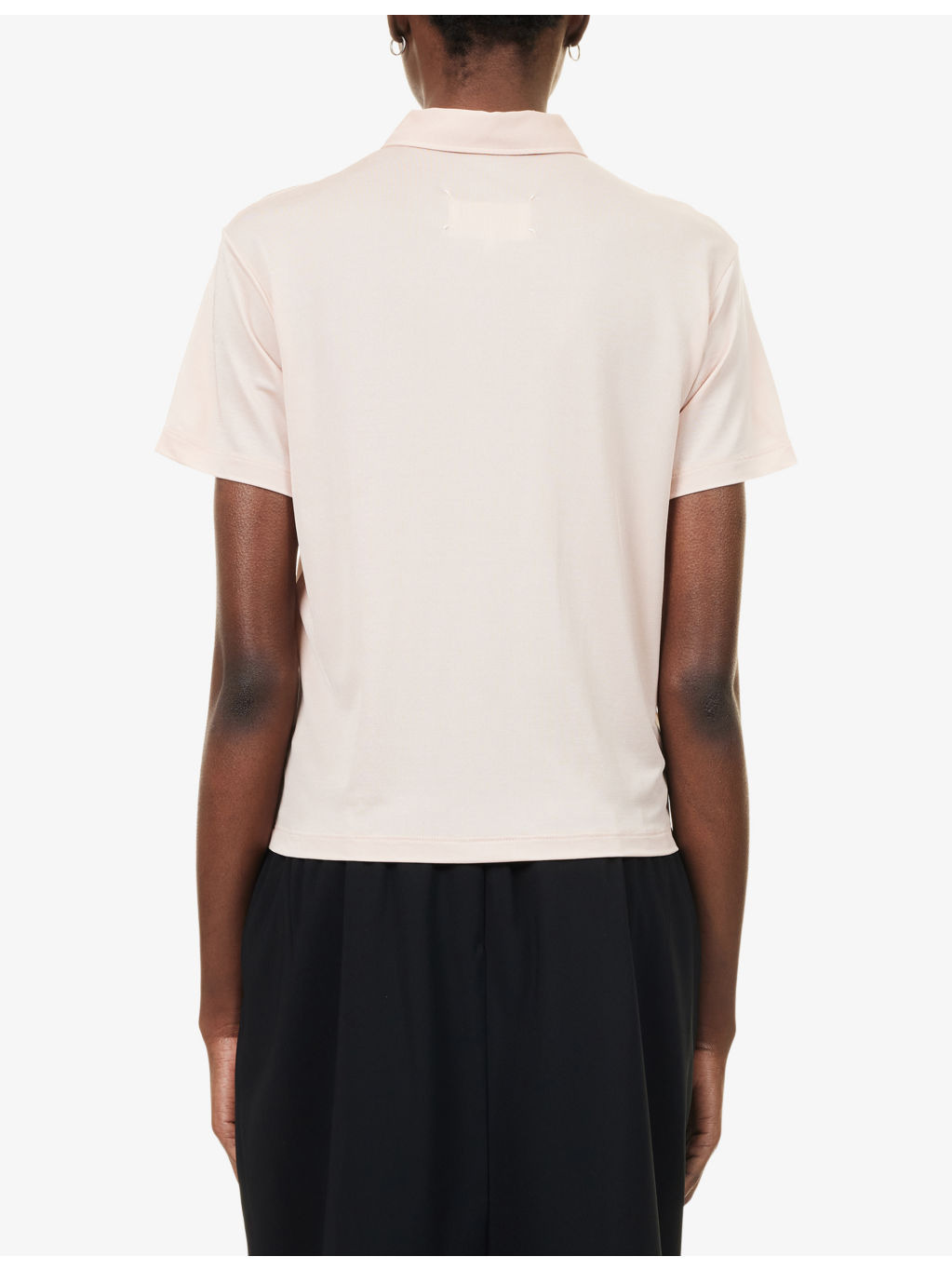 Short-Sleeve Logo-Embroidered Stretch-Woven Polo Shirt - 4