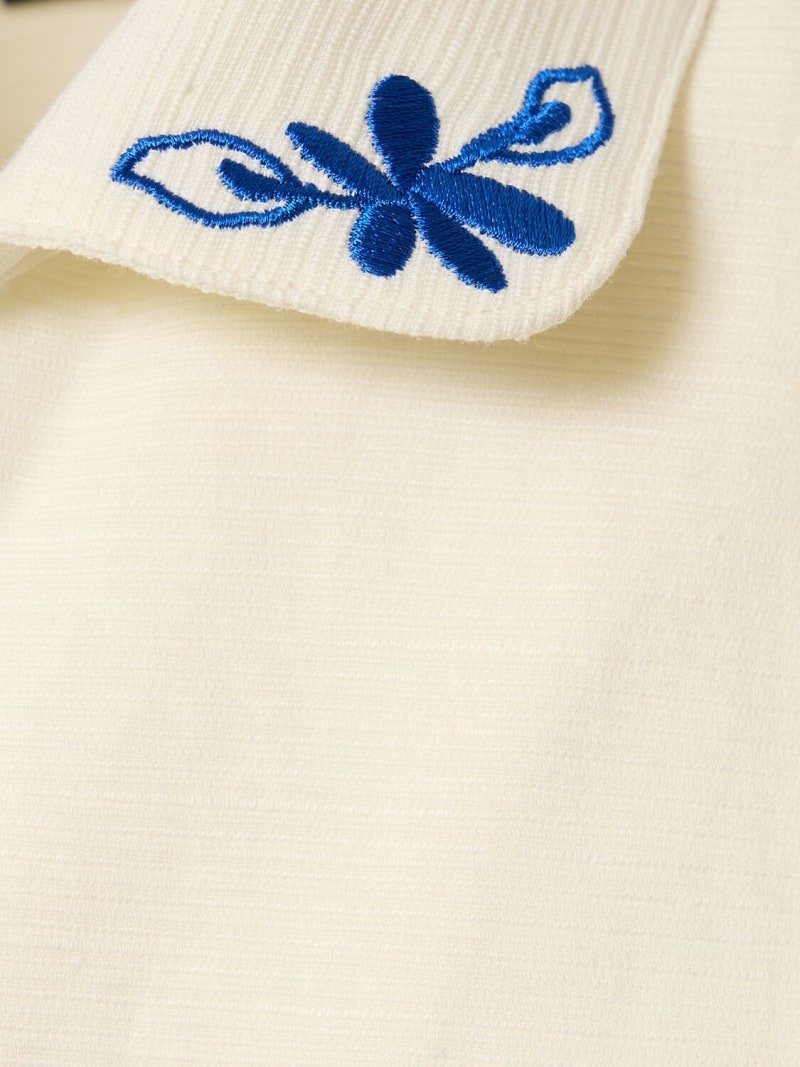 May embroidered linen & cotton shirt - 2