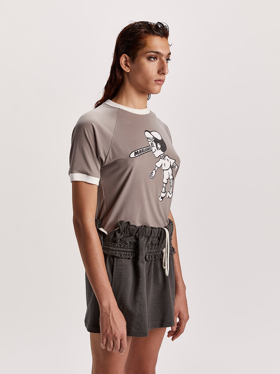 Britpop Mini Tee Taupe - 5