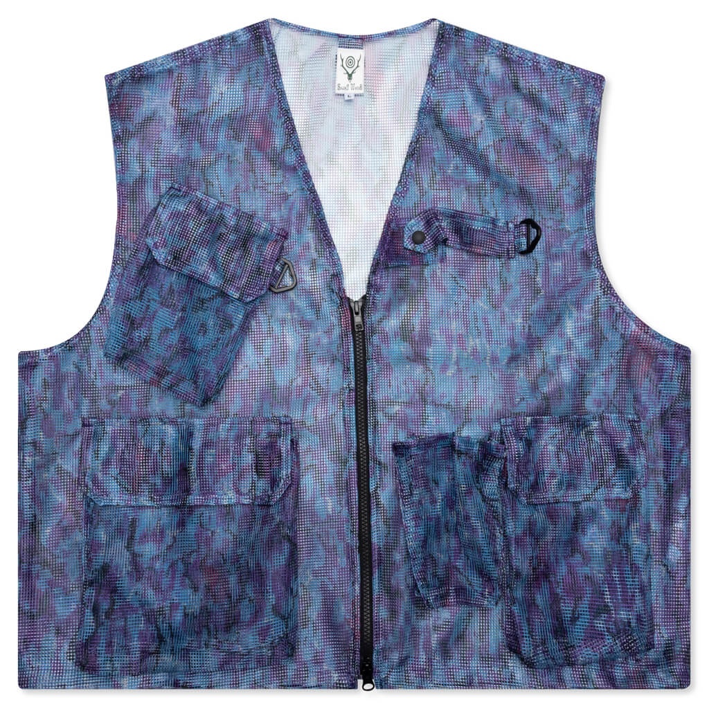 BUSH TREK VEST HEAVYWEIGHT MESH - HORN CAMO - 1