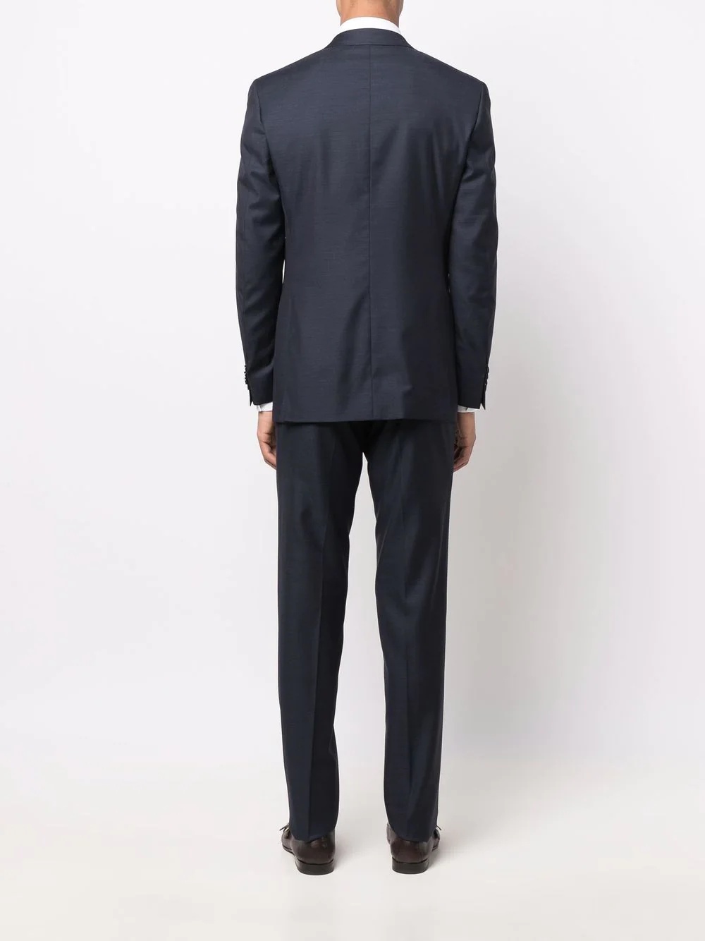 single-breasted wool suit - 4