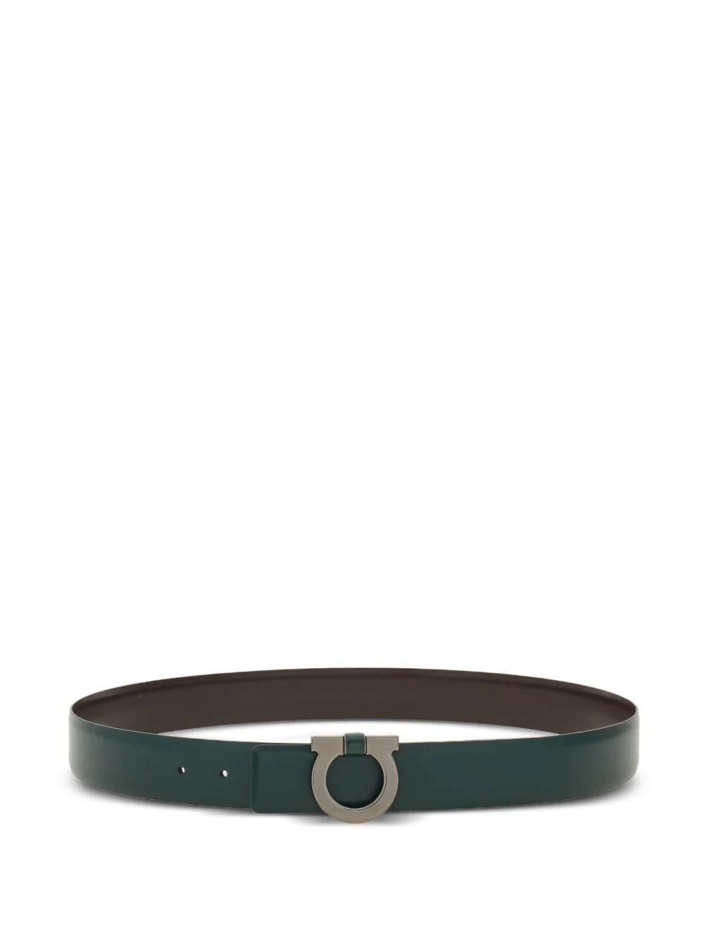 Gancini buckle reversible belt - 1