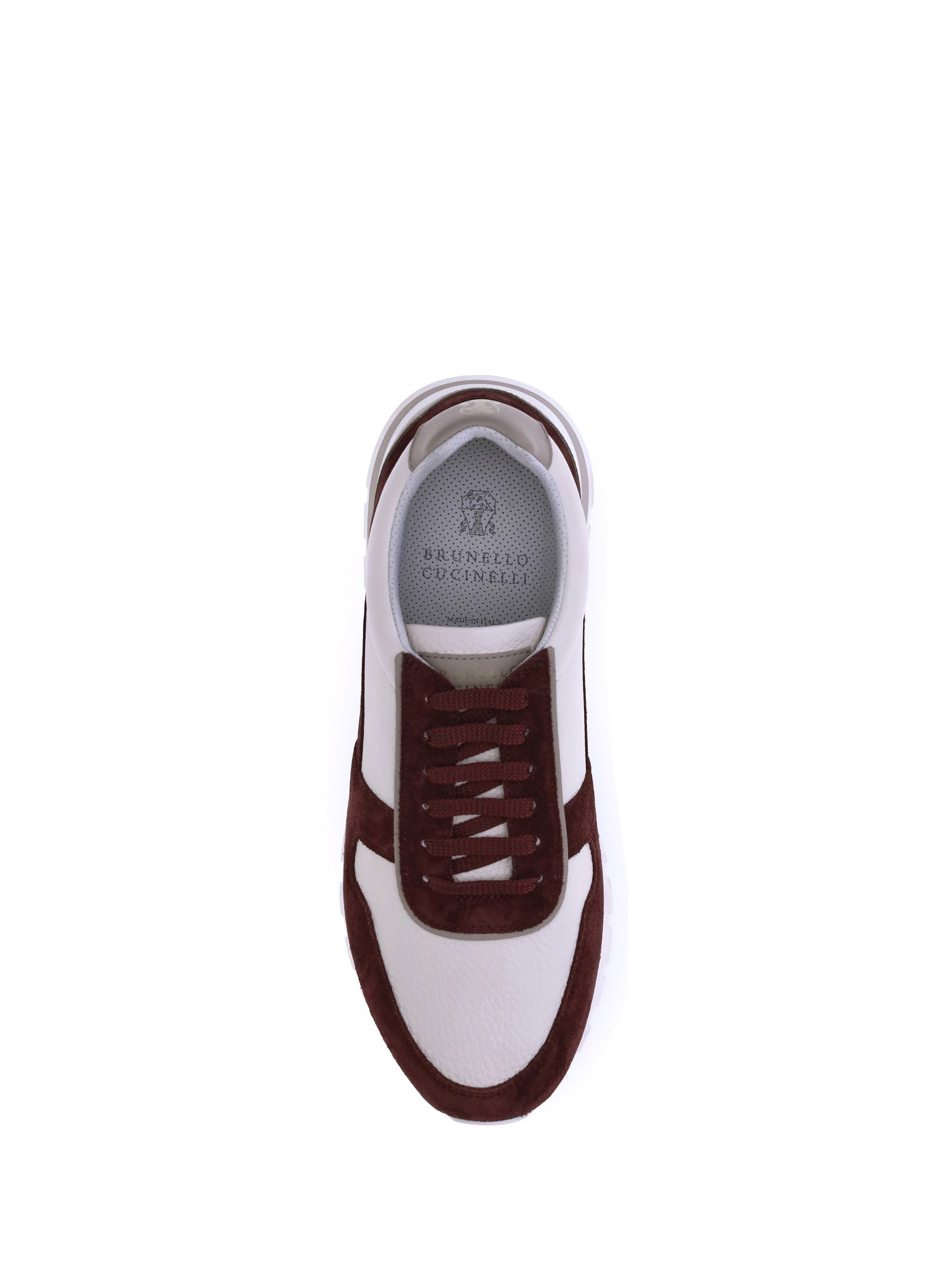 Brunello Cucinelli Men Leather Sneakers - 4