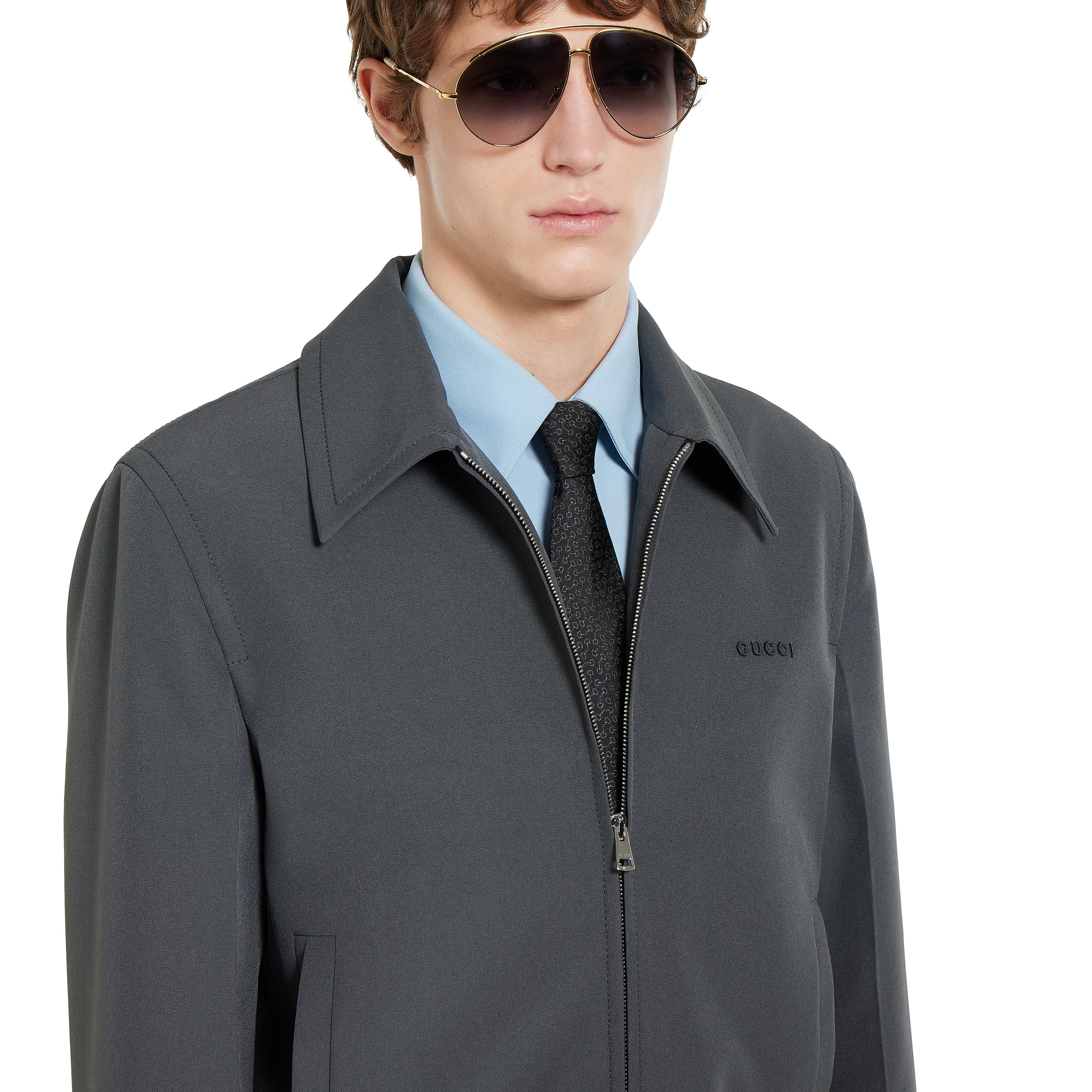 Silk jacquard tie - 3