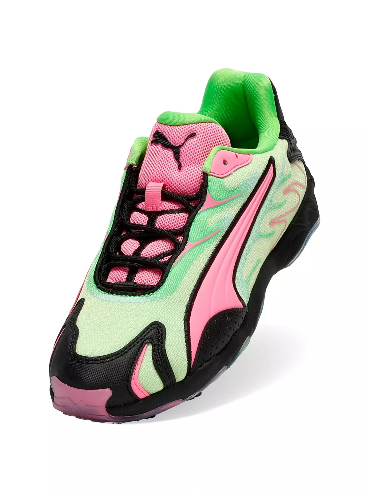PUMA Inhale Speed Style "Fresh Yellow/Pitch Green" Women's Shoe - 5