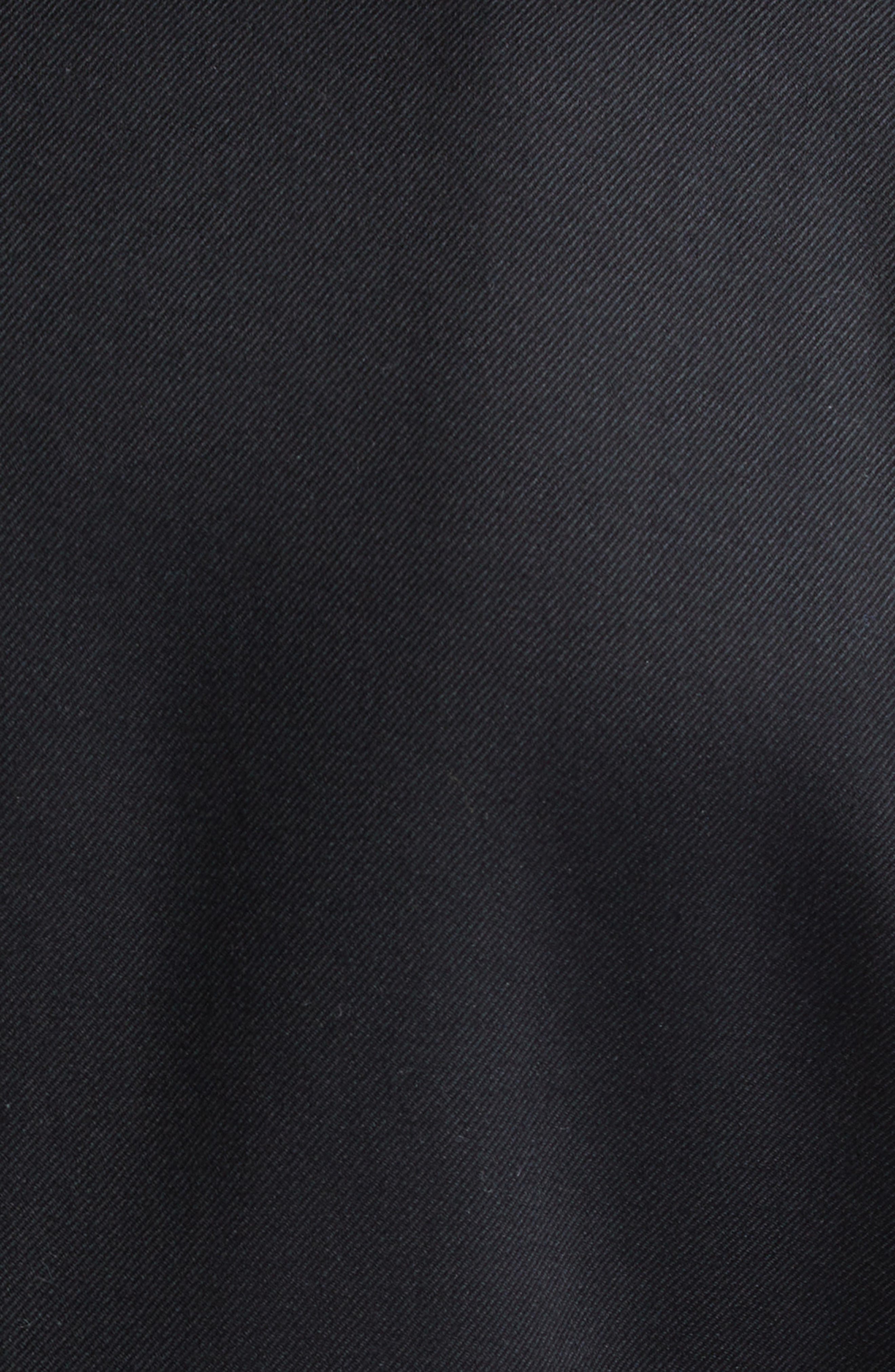 Double Breasted Wool Blend Tuxedo Jacket - 6