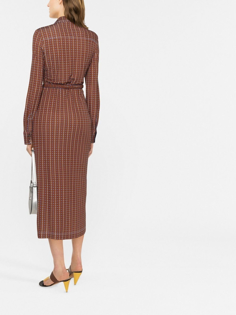geometric-print shirt dress 4