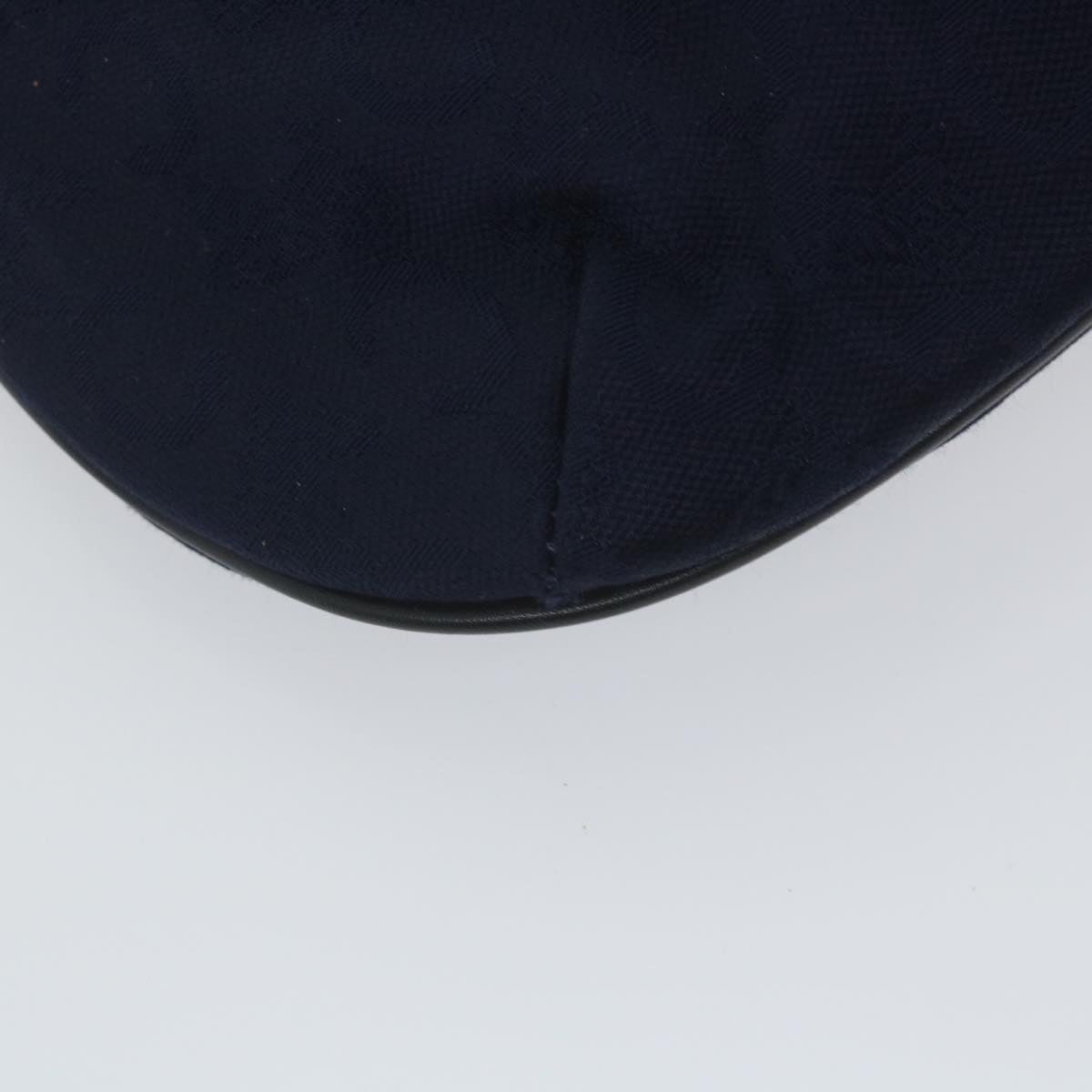 CELINE C Macadam Canvas Hand Bag Navy - 15