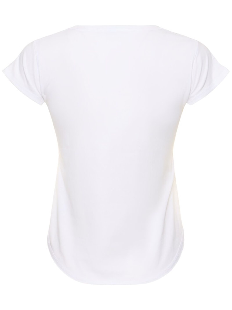 Logo cotton jersey shorts sleeve t-shirt - 5