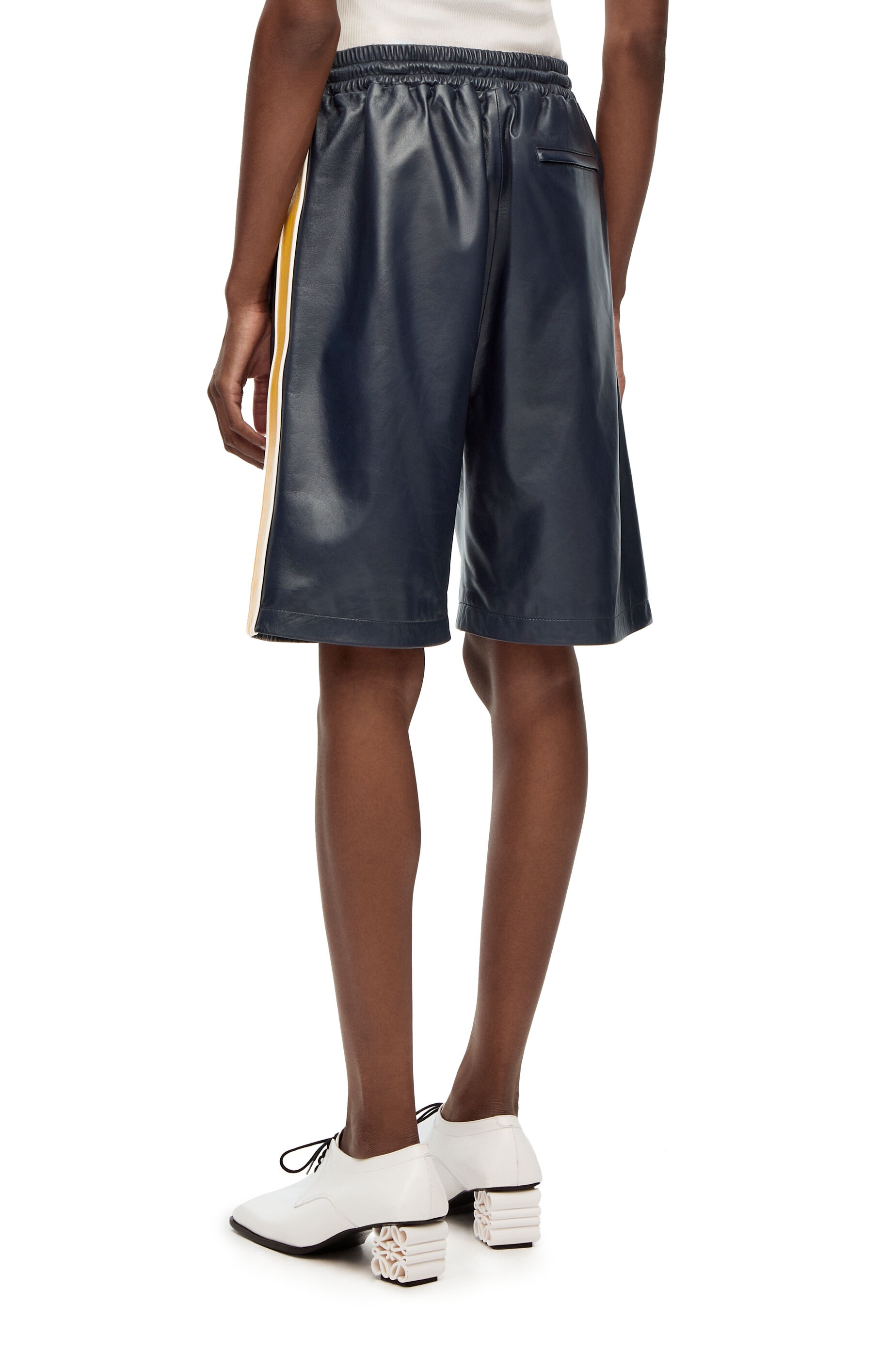 Tracksuit shorts in nappa - 4
