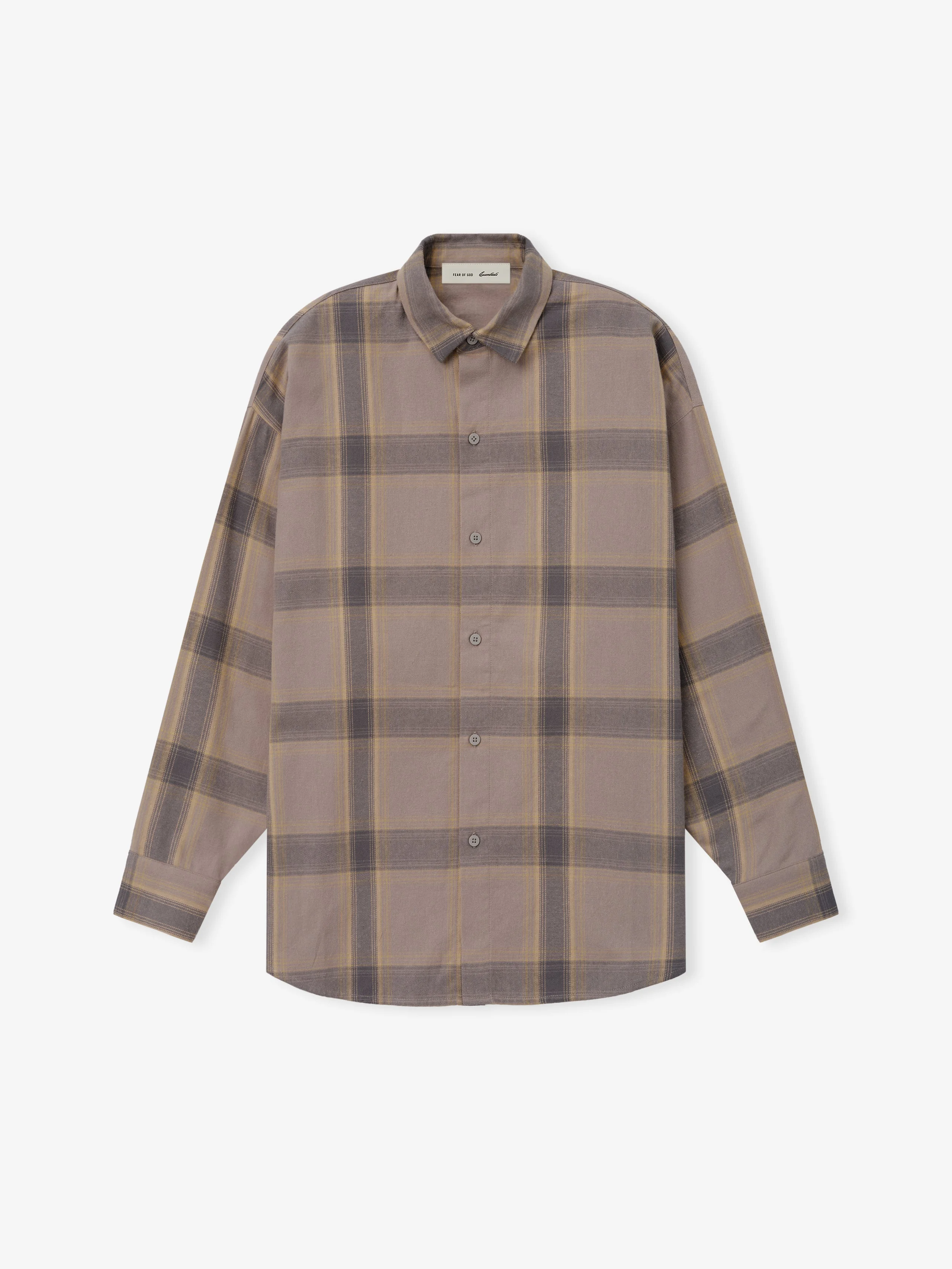 Womens Flannel Button Up Shirt - 1