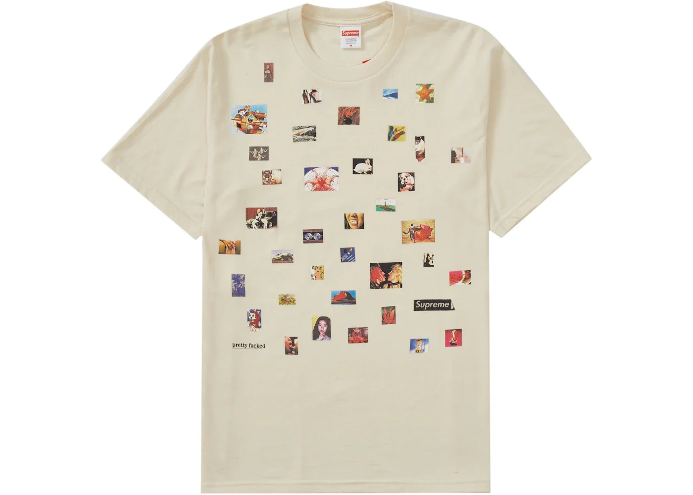 Supreme Pretty Fucked Tee Natural - 1