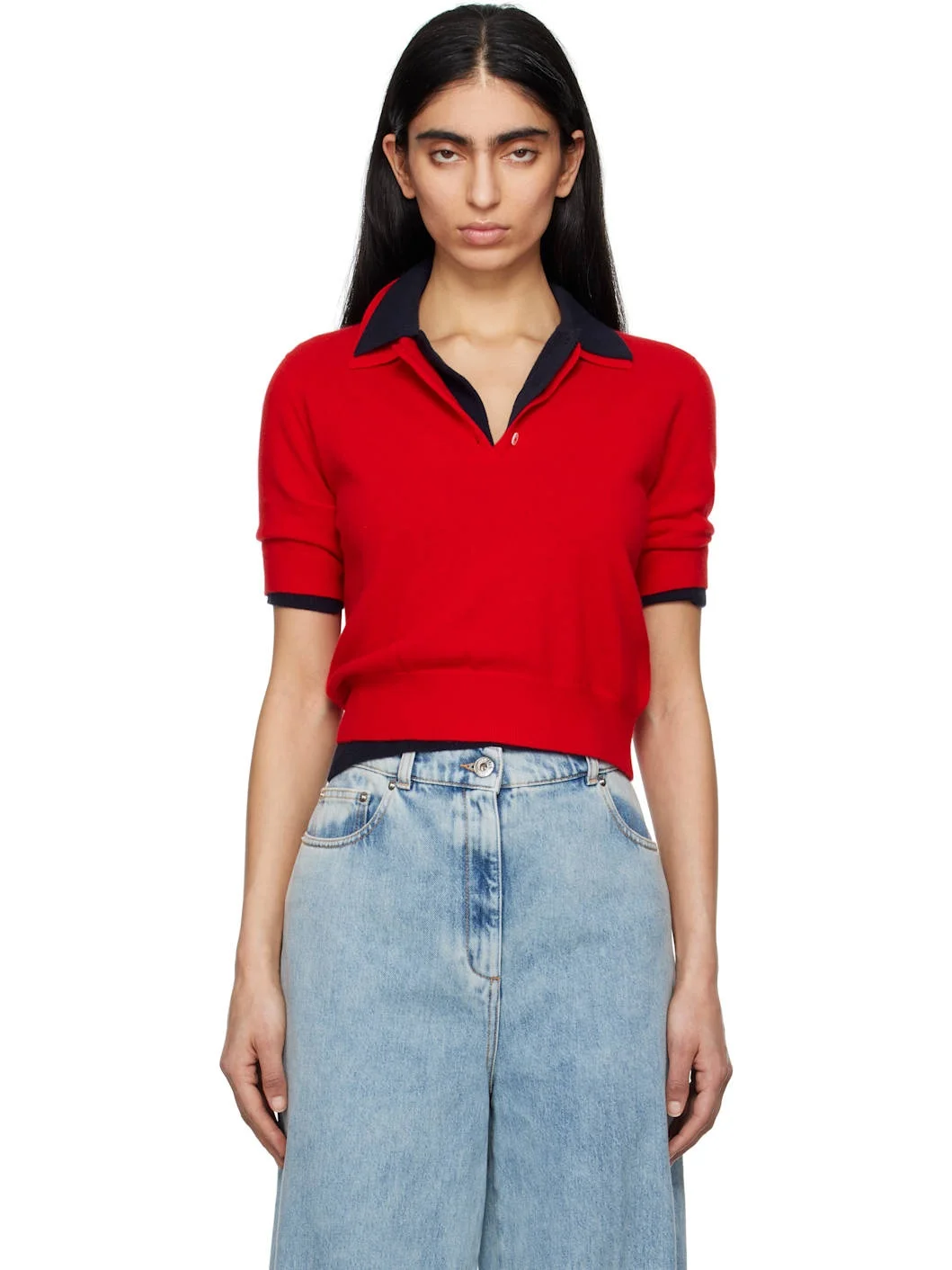Red Caitlin Polo - 1