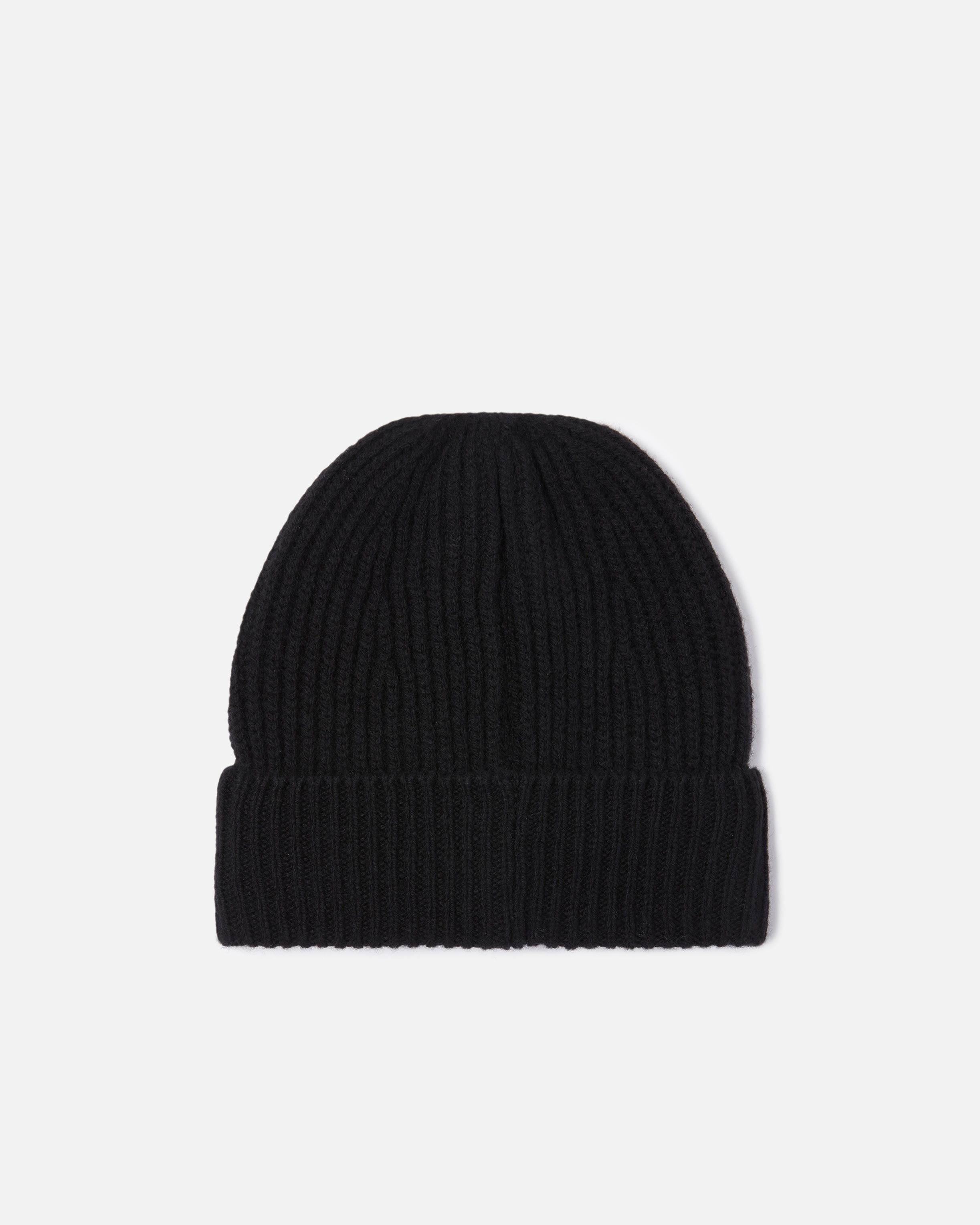 RIBBED WOOL HAT WITH LOGO - 2