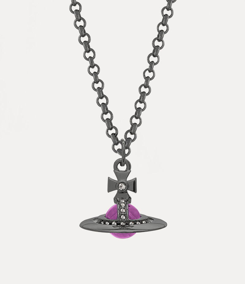 MAN. NEW TINY ORB PENDANT NECKLACE 1