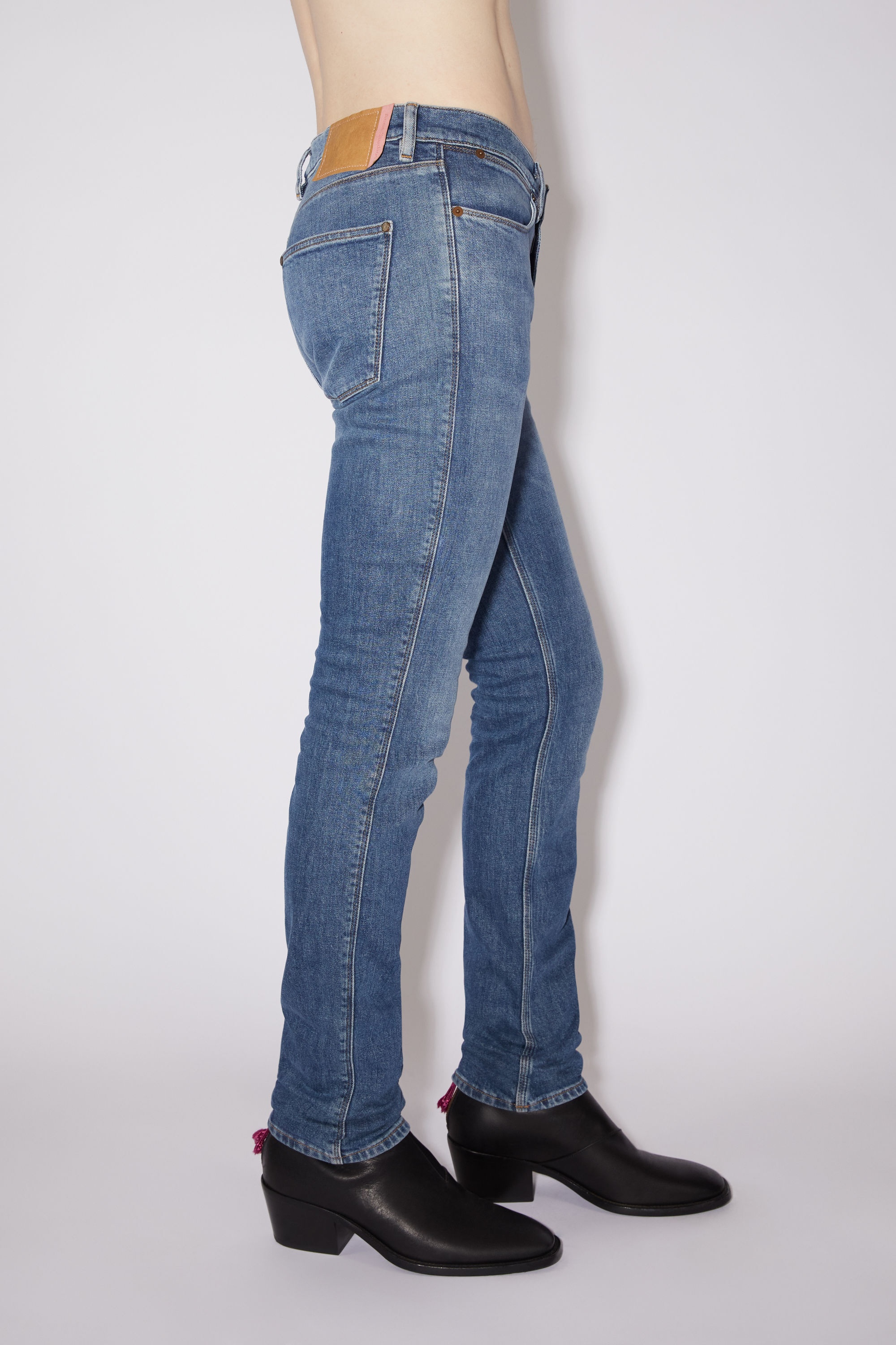 Slim fit jeans - Max - Mid blue - 4