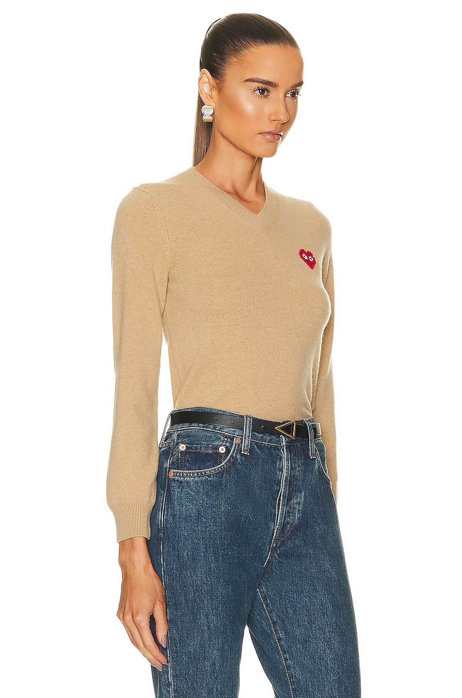 Invader V-Neck Pullover Sweater - 2