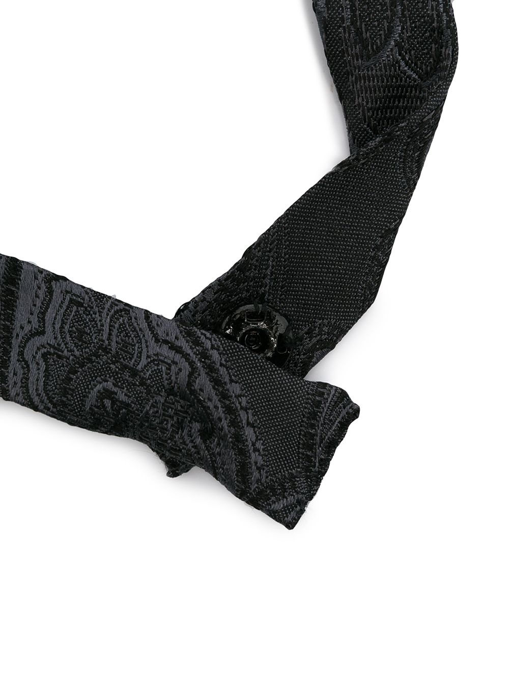 paisley-jacquard bow tie - 3